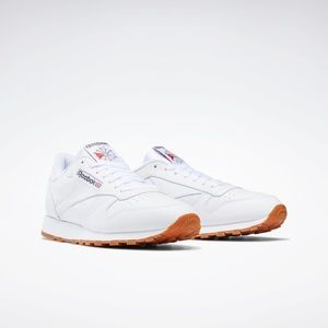 Excellent Condition Reebok Classic White Leather 7